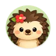 Friendly cartoon-style rabbit avatar with soft shading and rounded forms.
